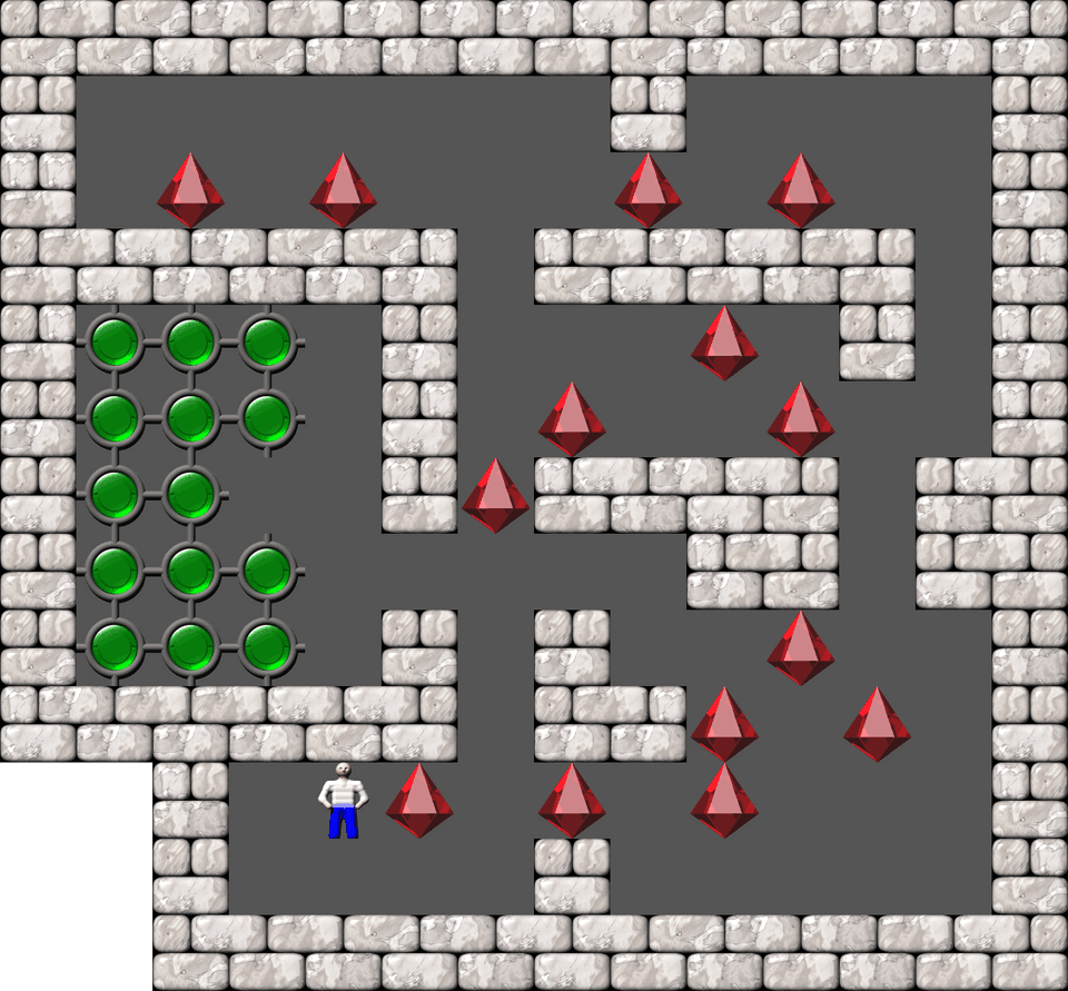 Sokoban MacTommy inventions level 2